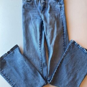 Zara Light Blue Flare Jeans